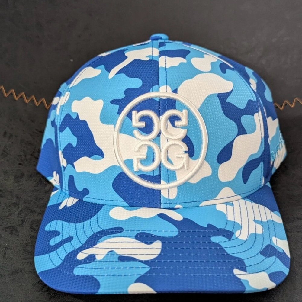 GFORE Blue and White Camouflage Hat